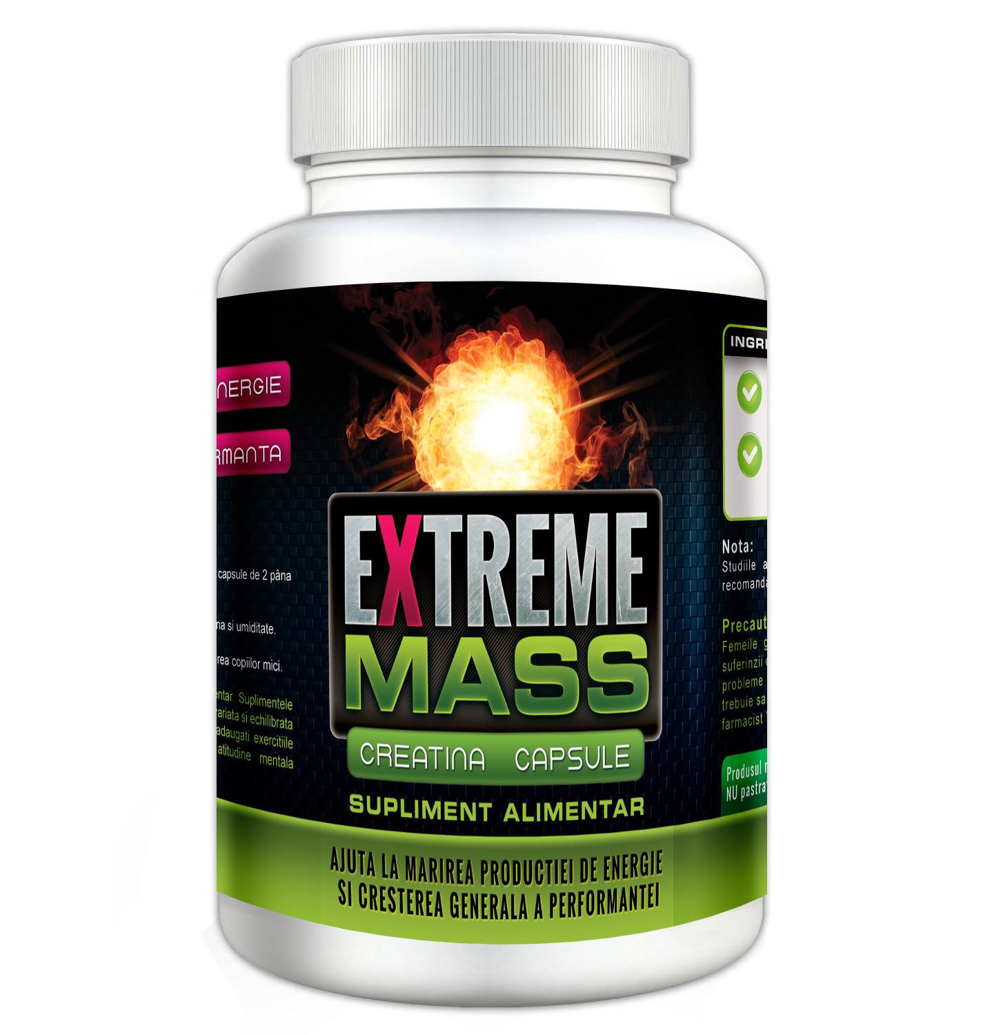 Extreme Mass pentru cresterea masei musculare